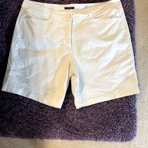 Like new white shorts. Very nice.